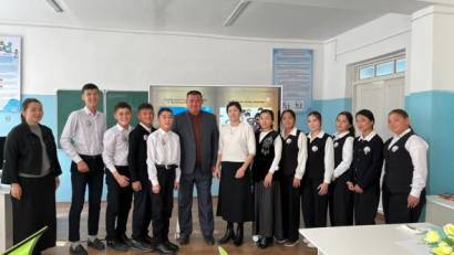 «Сапарғали Бегалин Ысқақұлынның туғанына 130жыл» атты тақырыбында тәрбие сағатын өткізді.