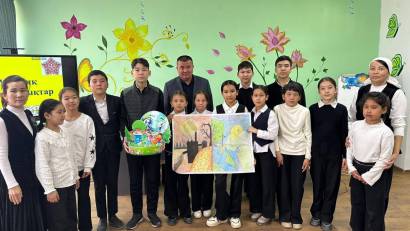 Адам денсаулығына экологияның әсері тақырыбында танымдық сабақ өткізілді